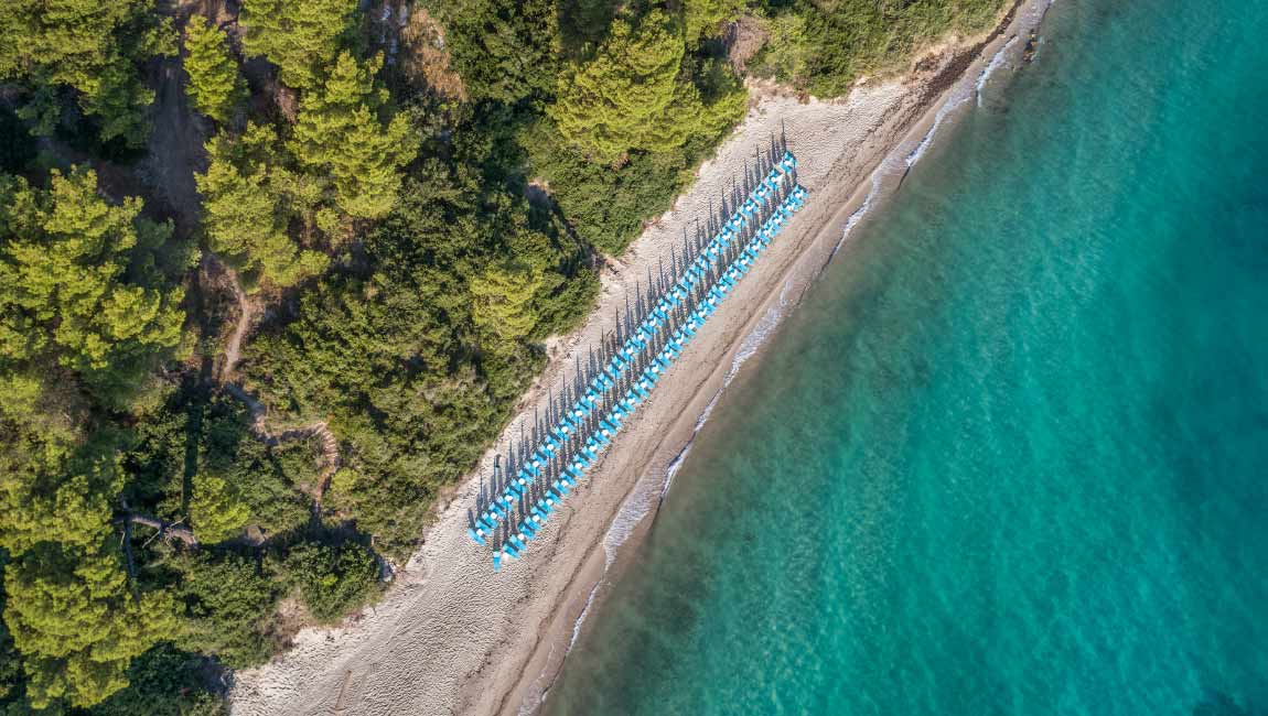 Kriopigi is one of the best beaches in Halkidiki