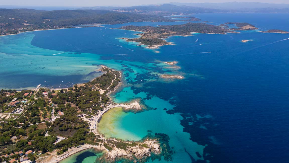 Kryaritsi is one of the best beaches in Halkidiki