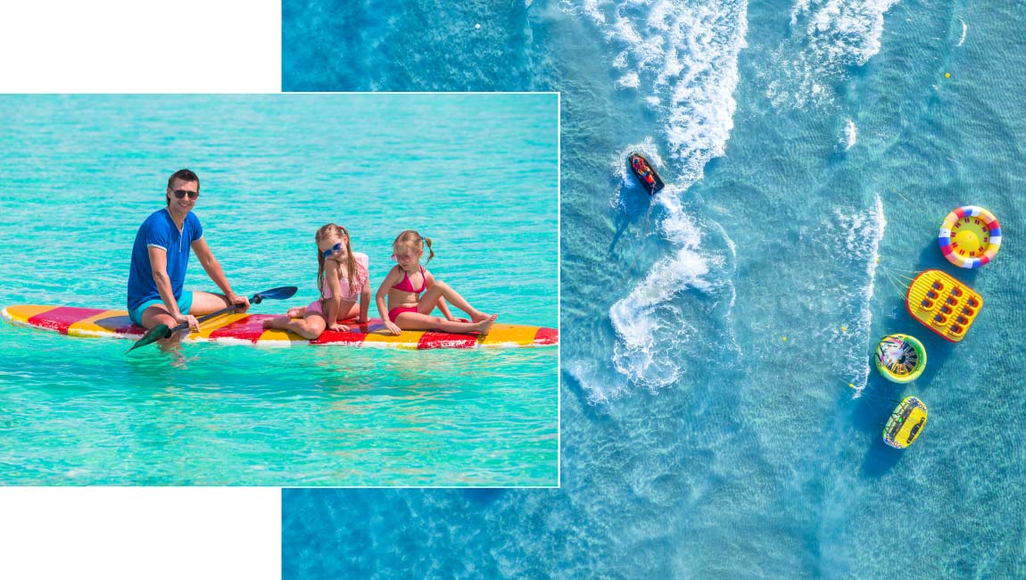 A kid-friendly beach ideal for kids’ activities in Halkidiki