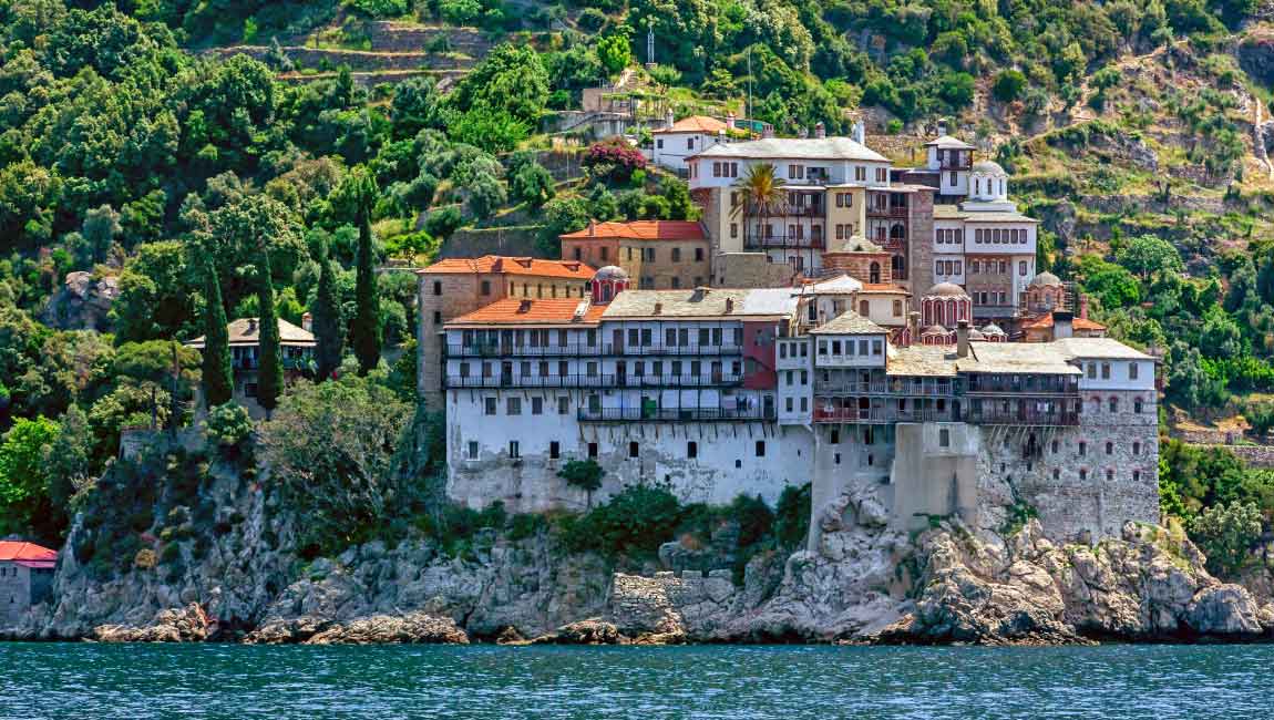 Discover the unique world of Mount Athos in Halkidiki